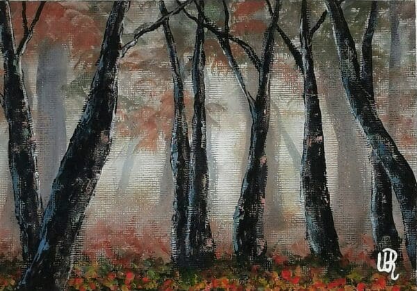 Misty Autumn by WR ImperfectArt