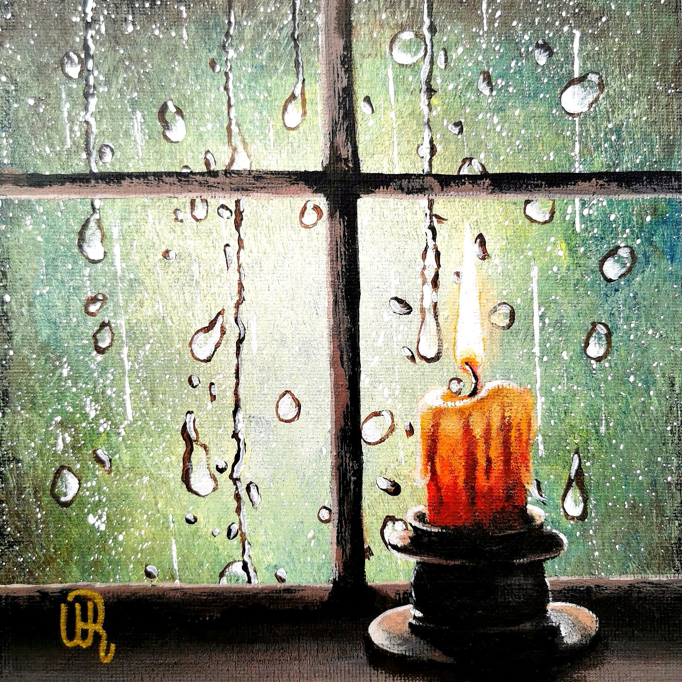 Old Candle by WR ImperfectArt