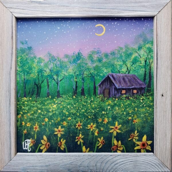 Moon And Daffodils by WR ImperfectArt - Image 2