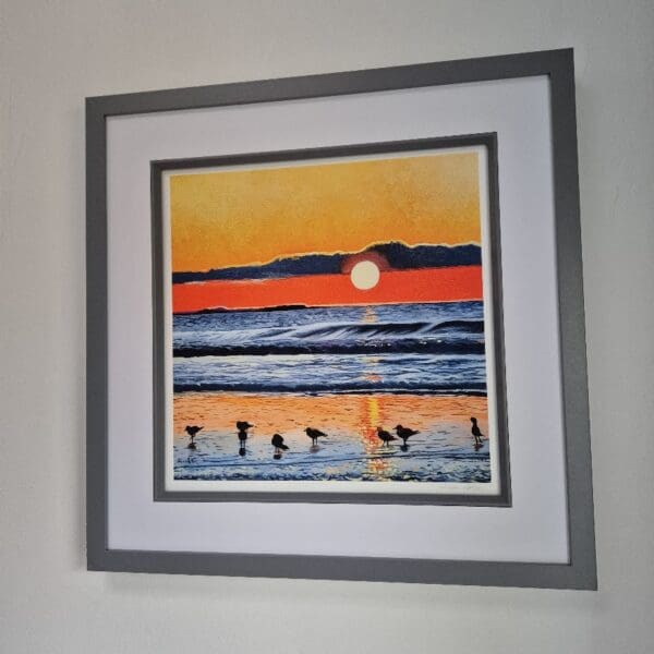 Sunrise in Australia – Giclée Print - Image 4