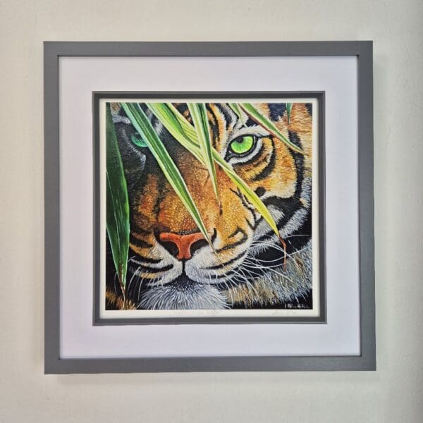 Hidden in the leaves – Giclée Print - Image 10