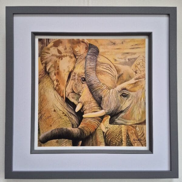 Little Elephants – Giclée Print