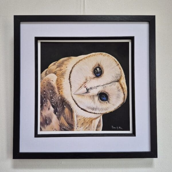 Barn Owl – Giclée Print - Image 2