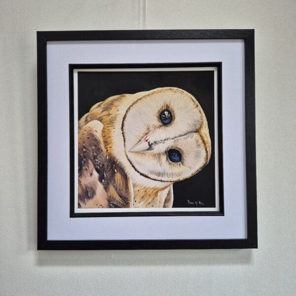 Barn Owl – Giclée Print - Image 3