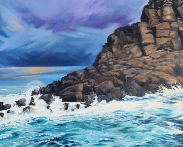 Rocks off Aranmore Island