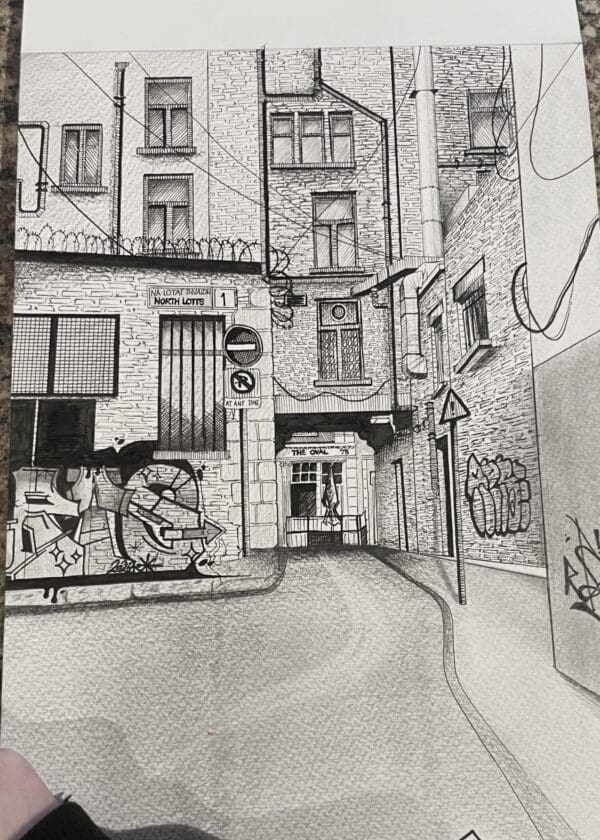 Graffiti Lane in Dublin city centre - Image 2