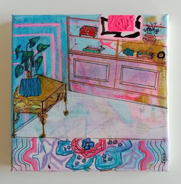 The Pink Painting (20cm) - Image 3