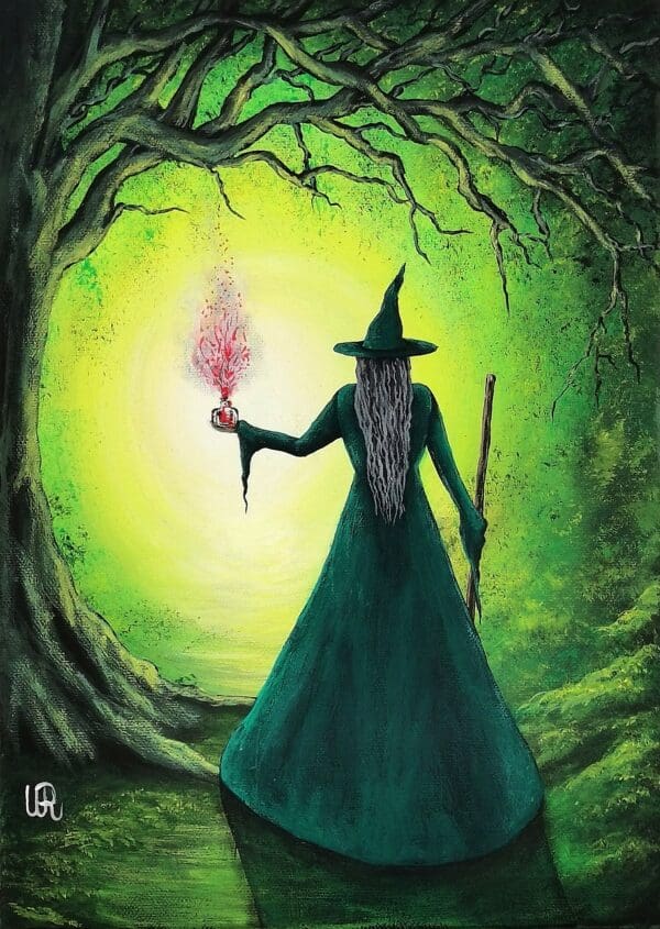 She's A Witch by WR ImperfectArt - Image 2