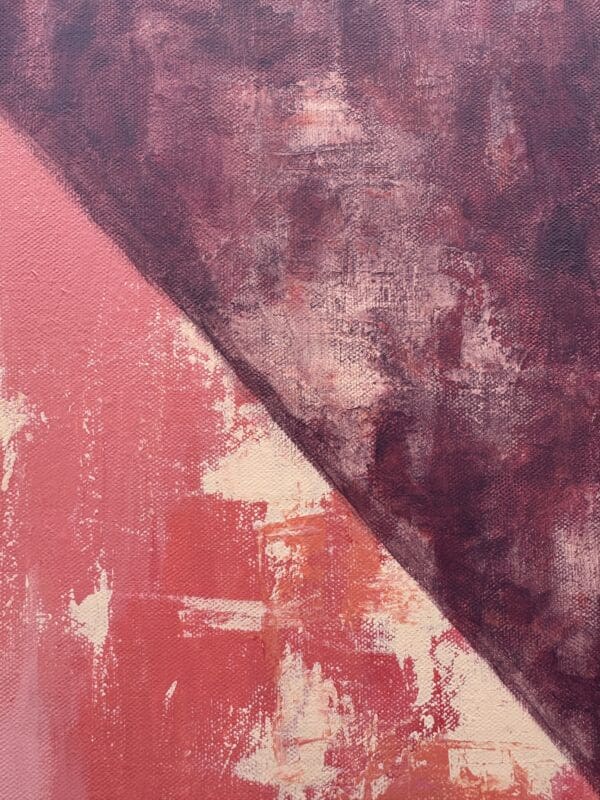 Still life with vase and orange acrylics - Image 5