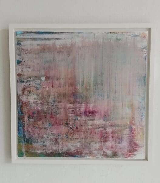 Pink Heather (66cm) FRAMED