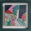 Dun Laoghaire at Christmas (28cm) FRAMED Free Frame