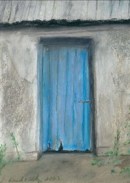 Faded Blue Door