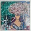 Big Floral Hair Day (26cm) FRAMED - Image 7