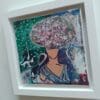 Big Floral Hair Day (26cm) FRAMED - Image 4