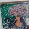 Big Floral Hair Day (26cm) FRAMED - Image 3