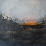 Sunlit Reverie, acrylic on canvas