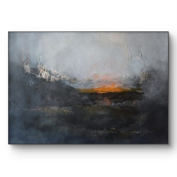 Sunlit Reverie, acrylic on canvas - Image 9