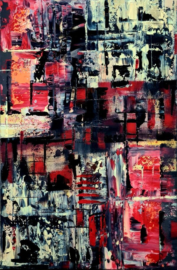 Red pulse and echo dancing together