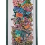 Thumbnail: clay textures in a variety of bold colours including purples, blues, greens, oranges, and pinks. Thumbnail: clay textures in a variety of bold colours including purples, blues, greens, oranges, and pinks. Thumbnail: clay textures in a variety of bold colours including purples, blues, greens, oranges, and pinks. Thumbnail: ange, purple, blue, and green, with highly detailed surface patterns and depth. Thumbnail: clay textures in a variety of bold colours including purples, blues, greens, oranges, and pinks. Thumbnail: clay textures in a variety of bold colours including purples, blues, greens, oranges, and pinks. Thumbnail: clay textures in a variety of bold colours including purples, blues, greens, oranges, and pinks. Original 3D Mixed Media Artwork – Air-Dry Clay, Acrylic, Varnish | Framed | For Sale Dive into a colourful underwater world with Kaleidoscope — a vibrant, textural artwork inspired by the rich beauty of coral reefs. Hand-sculpted from air-dry clay and painted in layers of acrylic, this piece bursts with playful shapes, bold colours, and ocean-inspired forms that seem to dance across the surface. Every detail is created by hand, bringing to life the organic variety of marine textures — from soft sea sponges and anemones to clusters of coral and imagined reef life. Finished with a protective varnish and professionally framed, it’s ready to brighten any space. Perfect for ocean lovers, collectors of unique art, or anyone drawn to tactile, nature-inspired creations. Kaleidoscope - 3D textured mixed media wall art