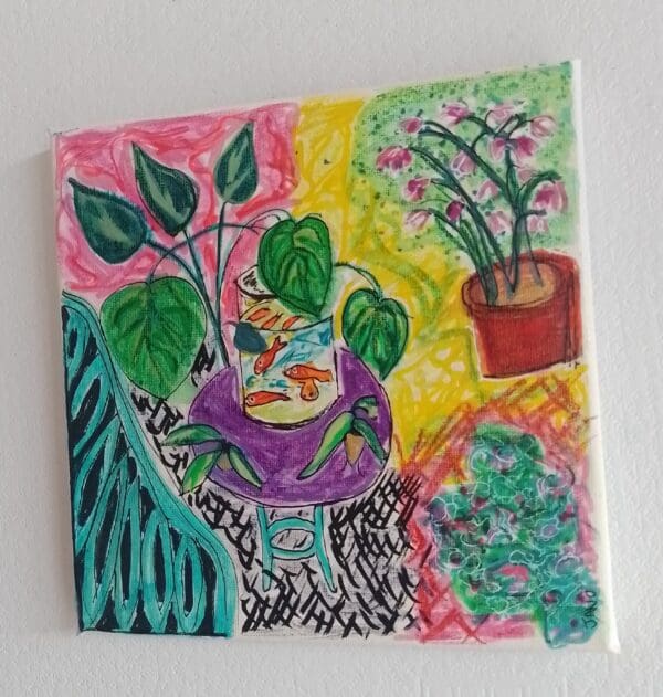 Goldfish (26cm) FRAMED - Image 7