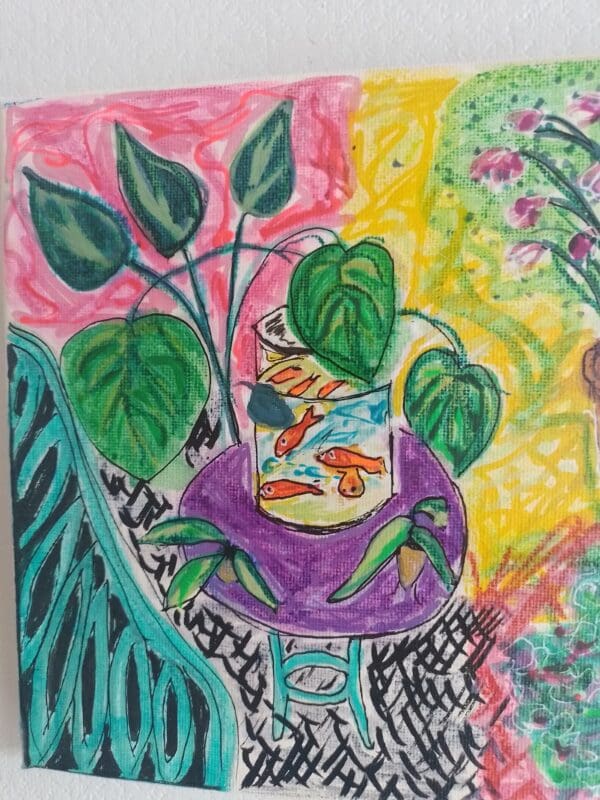 Goldfish (26cm) FRAMED - Image 6