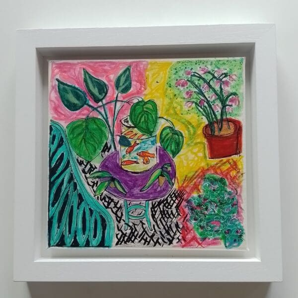 Goldfish (26cm) FRAMED - Image 2