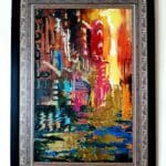 Golden Hour Street Scene