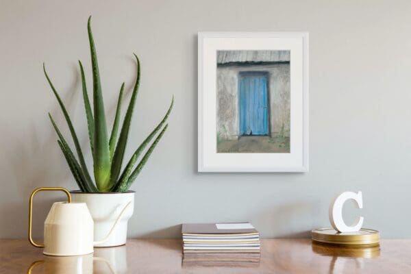 Distressed Blue Door - Image 2