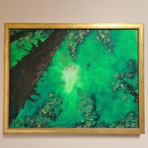 Looking Up (framed)
