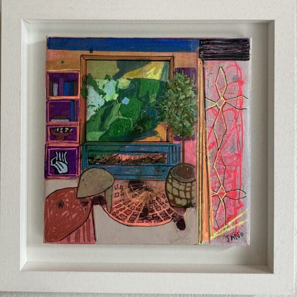 Living Room (29cm) FRAMED Livingroom