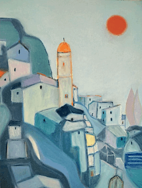 Mediterranean Town #1