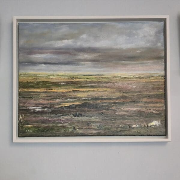 Cloudy Skies over Bog
