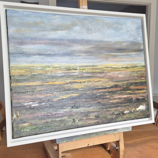 Cloudy Skies over Bog - Image 2
