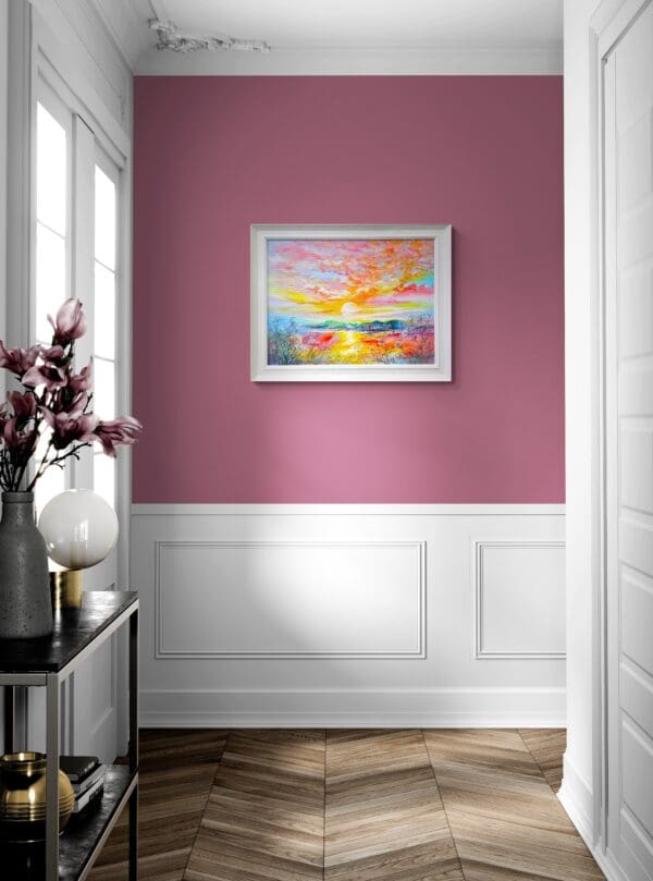 Closing of the Day - Sunset Painting - Image 2