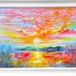 Closing of the Day - Sunset Painting
