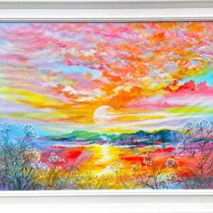 Closing of the Day - Sunset Painting