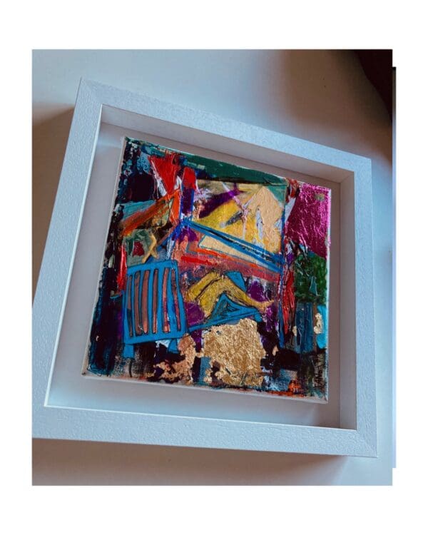 The Girl with The golden legs (29cm) Framed - Image 3
