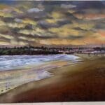 Sunset At Tramore
