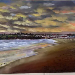 Sunset At Tramore