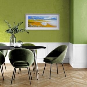 BETWEEN THE RAIN SHOWERS - SLIGO SEASCAPE PAINTING