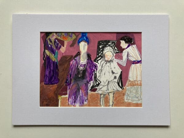 Don’t Fidget, Bridget A4 (Mounted) - Image 3