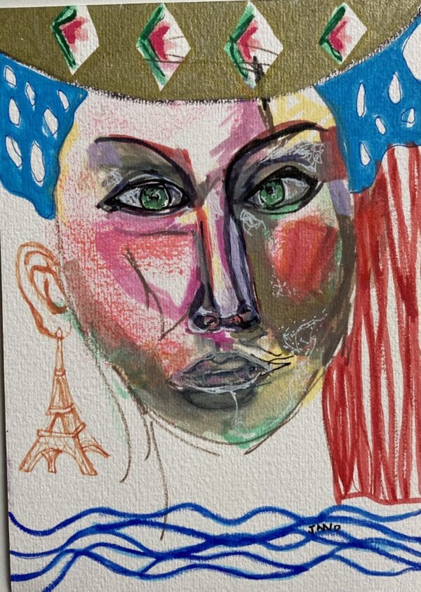 Vive La France A4 (Mounted) - Image 2