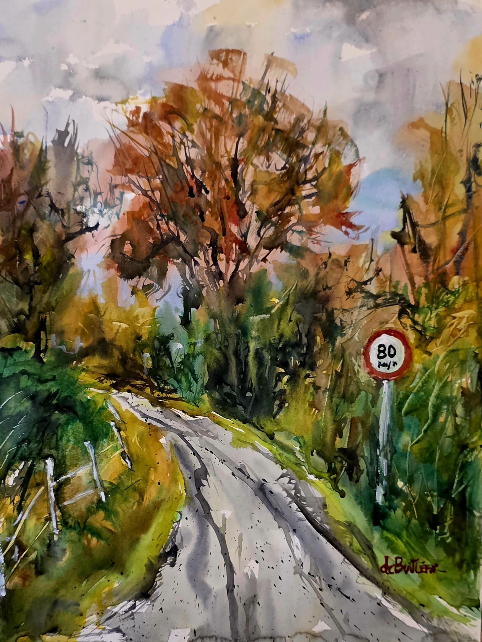 no limits watercolour