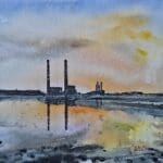 sandymount poolbeg view