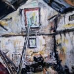 shed with a story watercolour