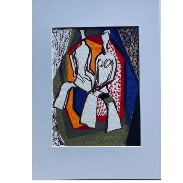 Himself and Herself A4 (Mounted)