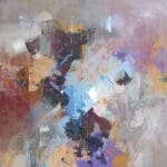 Rupture: original abstract expressionist artwork