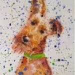 Irish Terrier Print Limited Edition (from original watercolour)