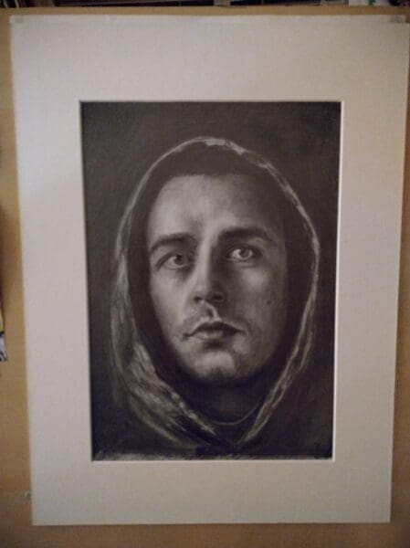 Portrait of irish singer songwriter Dermot Kennedy