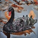 Guardian of the lake | Oil Painting